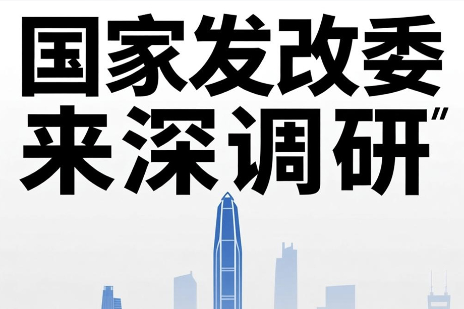 国家发改委来深调研